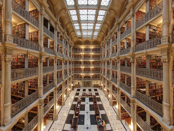 george-peabody-library-interior