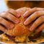 Eating-Hamburger